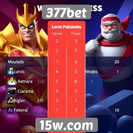 Comparação entre jogos populares no 377bet